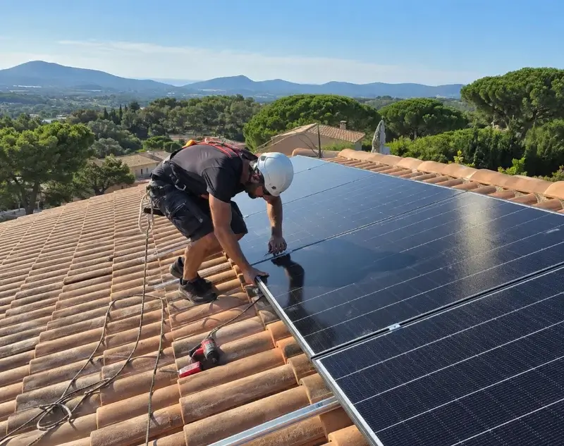 Installateur panneaux solaires Bellegarde-Poussieu — pose photovoltaïque sur toiture